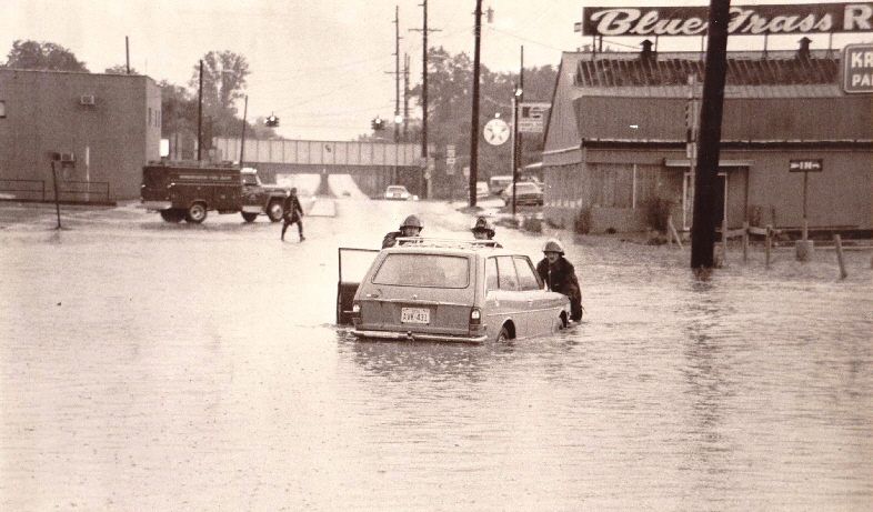 Flood on Maple Street 1978