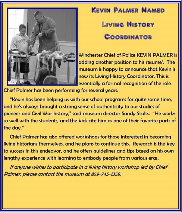 Living History Coordinator