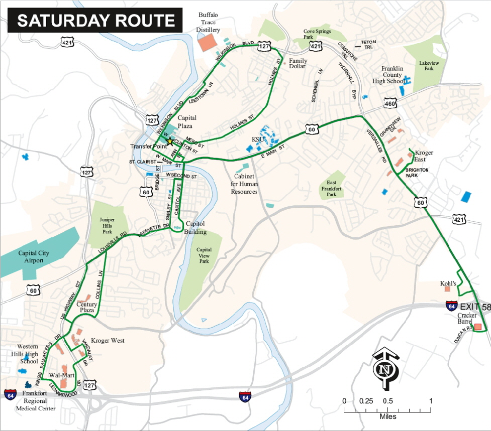 Saturday Route