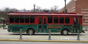 trolley side view